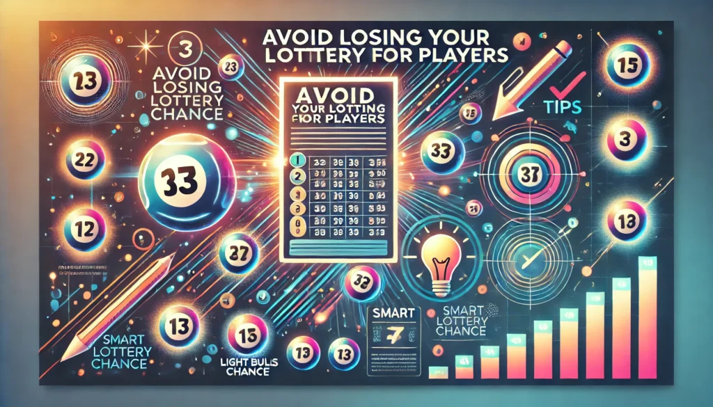 Avoid Losing Your Lottery Chance – Smart Tips for Players