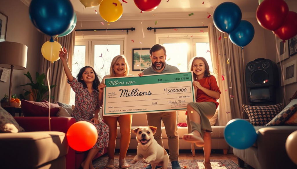 “The Family Who Won Millions: A Heartwarming Lottery Tale”