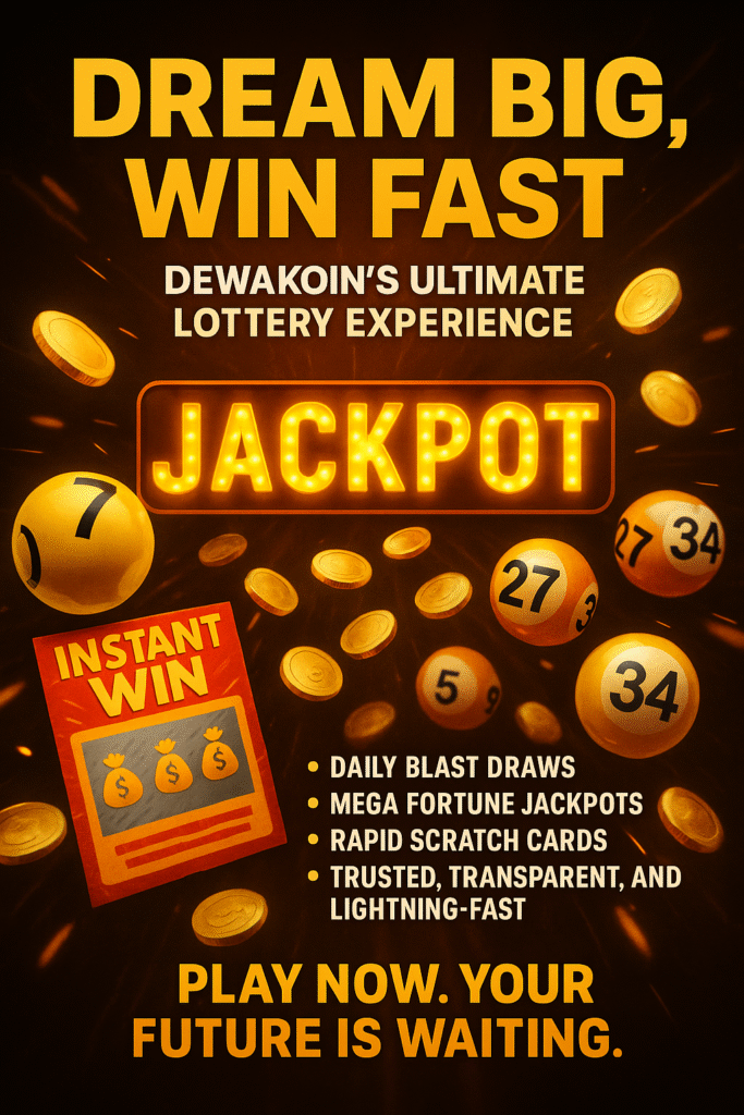 Dream Big, Win Fast: Dewakoin’s Ultimate Lottery Experience