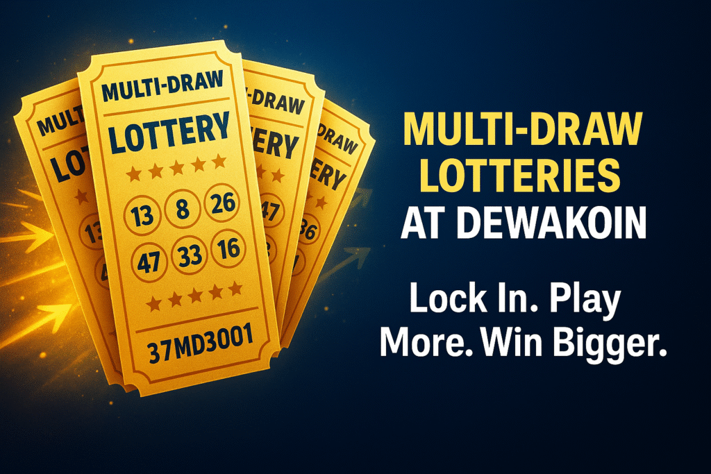 Multi-Draw Lotteries at Dewakoin: More Entries, More Chances, More Wins