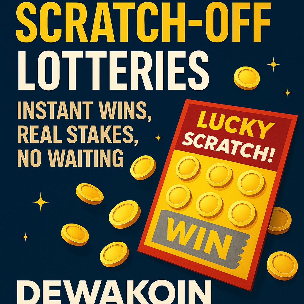 Scratch-Off Lotteries at Dewakoin: Instant Wins, Real Stakes, No Waiting