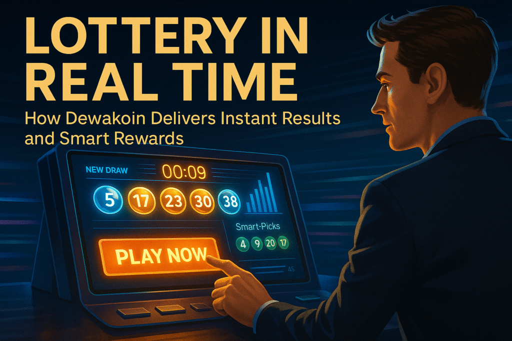 Lottery in Real Time: How Dewakoin Delivers Instant Results and Smart Rewards