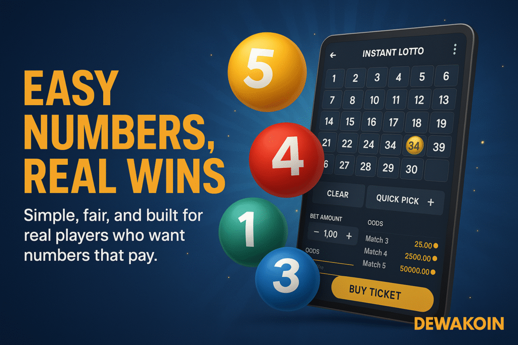 Easy Numbers, Real Wins: Why Dewakoin Lottery Is the Simplest Way to Play Smart