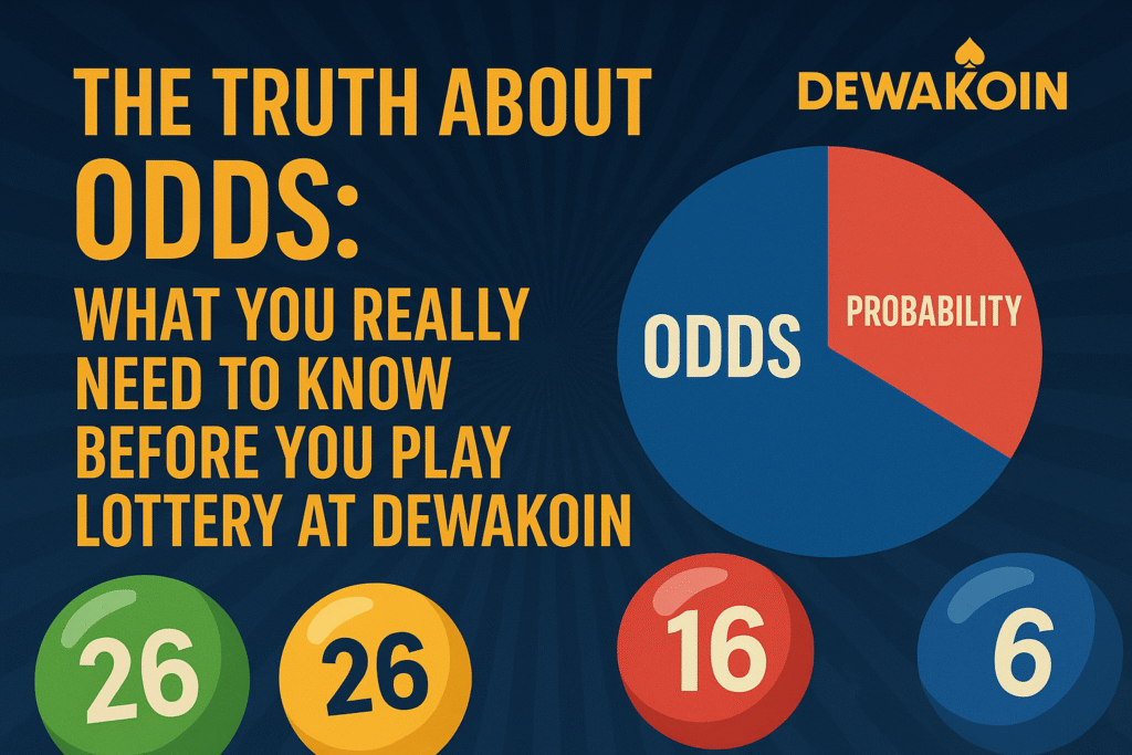 The Truth About Odds: What You Really Need to Know Before You Play Lottery at Dewakoin