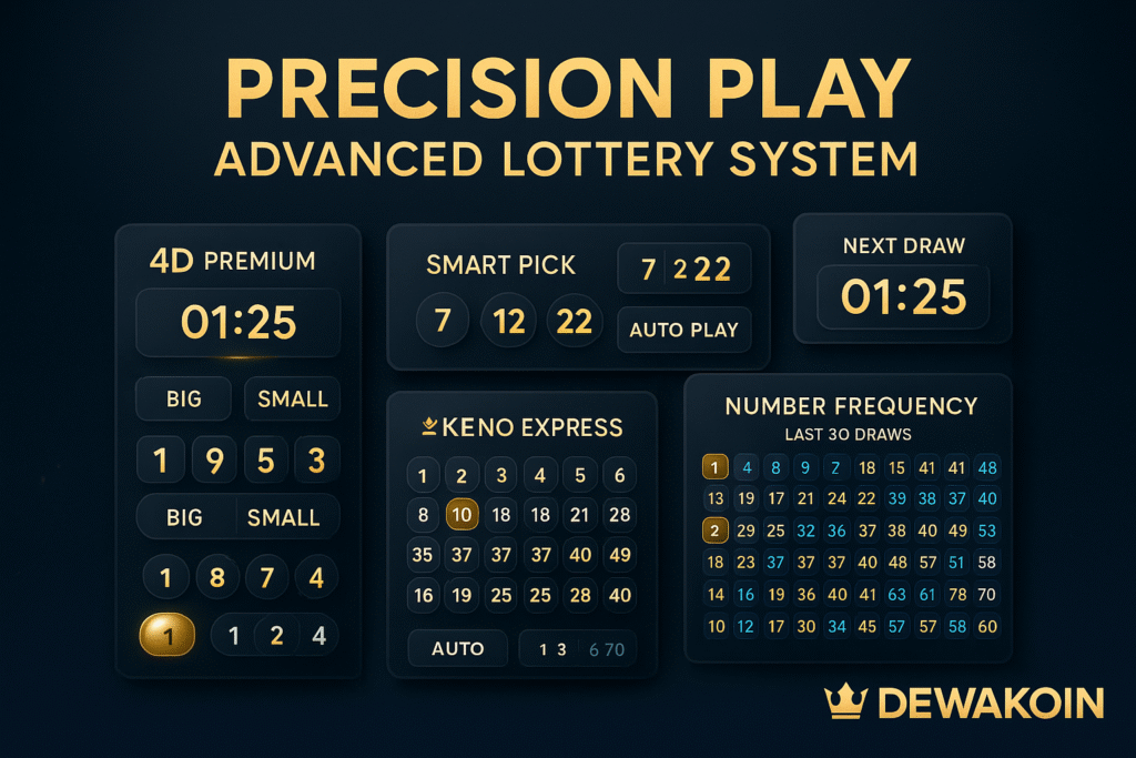 Precision Play: Win More with Dewakoin’s Advanced Lottery System