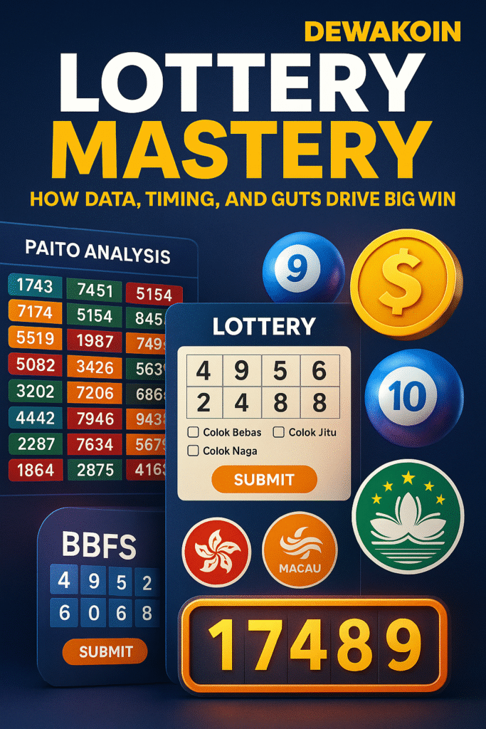 Dewakoin Lottery Mastery: How Data, Timing, and Guts Drive Big Wins