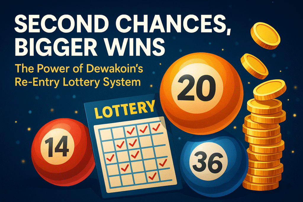 Second Chances, Bigger Wins: The Power of Dewakoin’s Re-Entry Lottery System