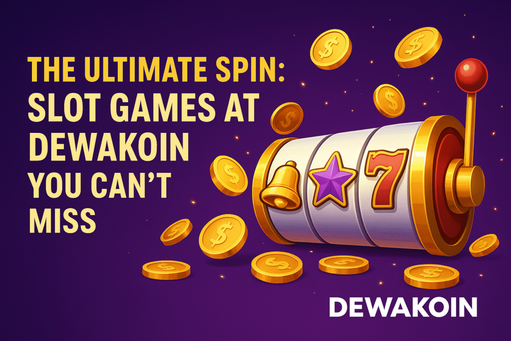 The Ultimate Spin: Slot Games at Dewakoin You Can’t Miss