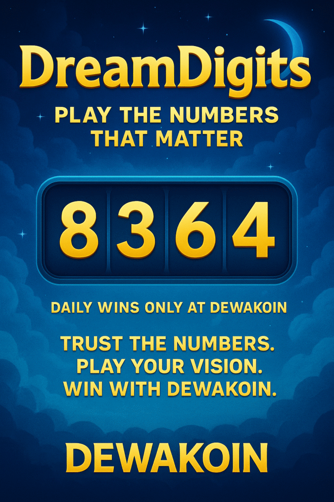 DreamDigits: Play the Numbers That Matter – Daily Wins Only at Dewakoin