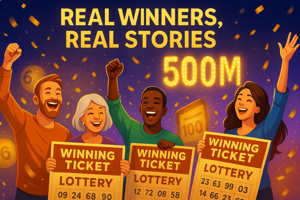 Real Winners, Real Stories: How Lotteries Changed Lives Overnight