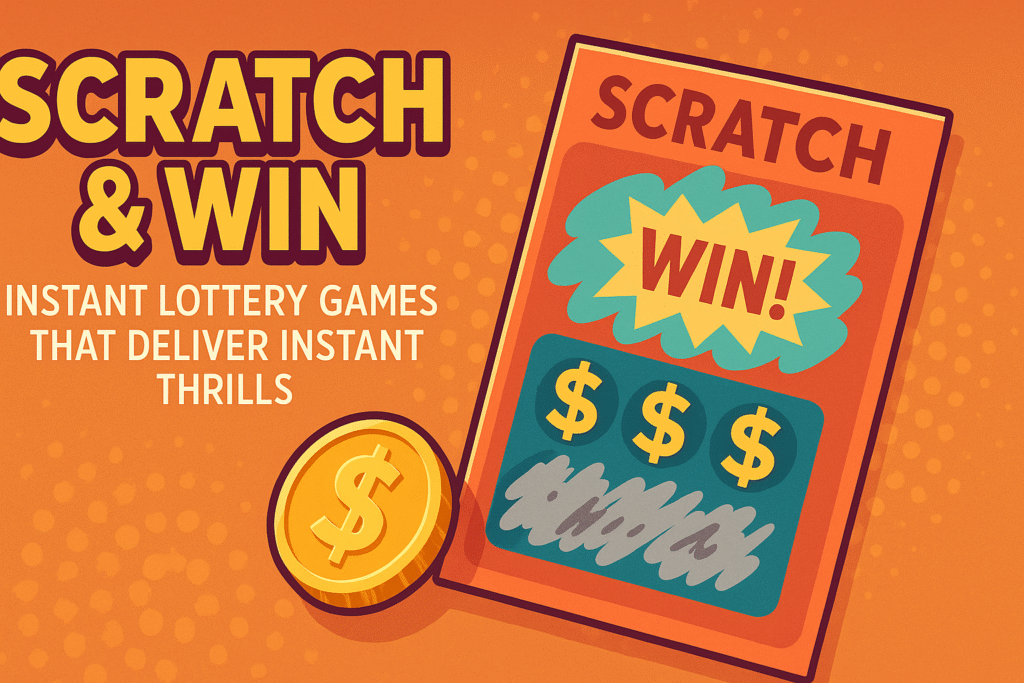 Scratch & Win: Instant Lottery Games That Deliver Instant Thrills