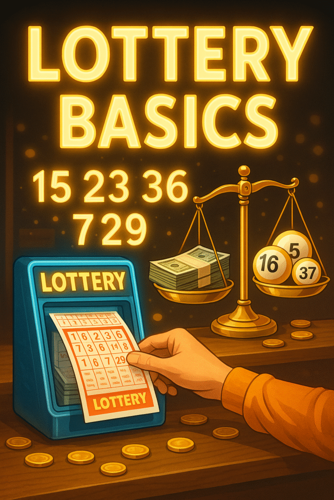 Lottery Basics: How to Play Without Throwing Away Your Money